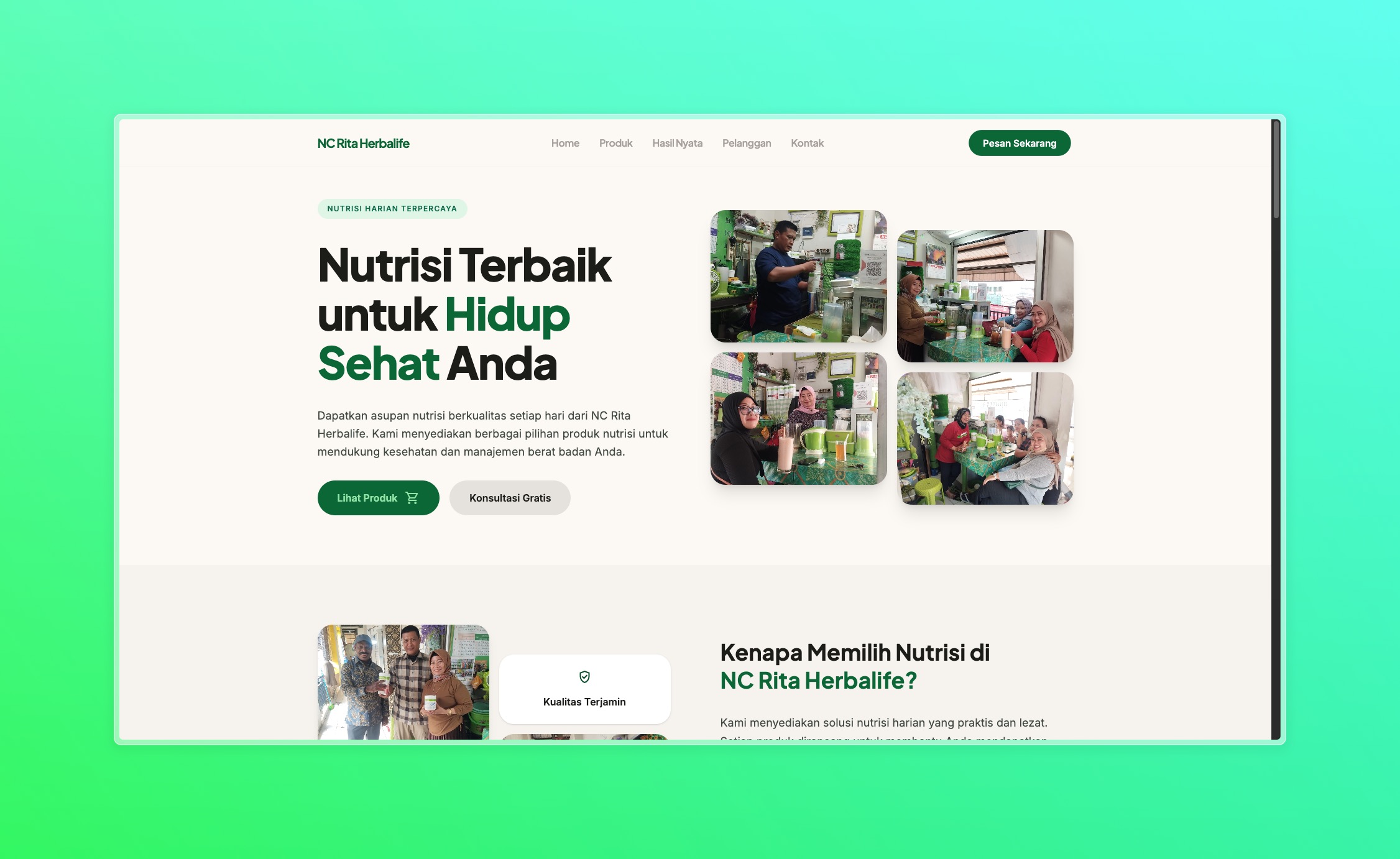 NC Rita Herbalife Website